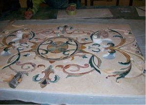 藝術與奢華的協奏 頂級豪宅中驚艷眼球的大理石水刀拼花